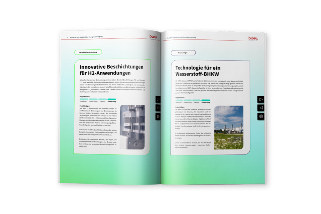 Industrie und die künftige Energieversorgung