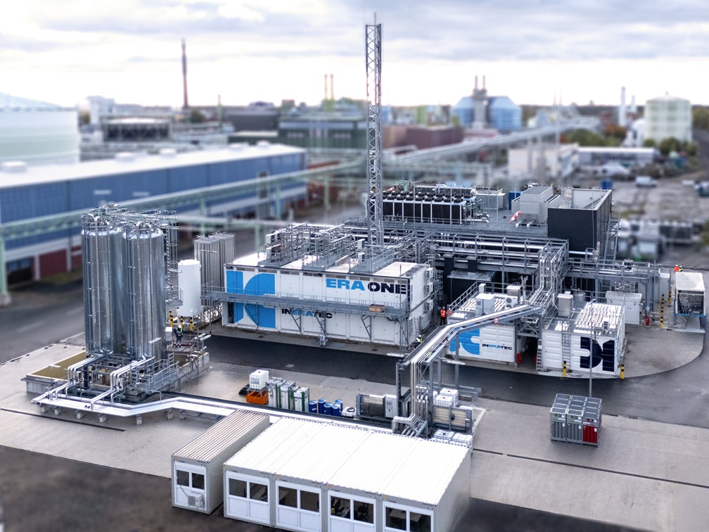 Pyrolyse Anlage Drohnenaufnahme